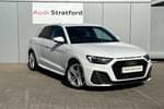 2022 Audi A1 Sportback 30 TFSI 110 S Line 5dr in Shell White at Stratford Audi