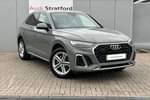 2022 Audi Q5 Estate 45 TFSI Quattro S Line 5dr S Tronic in Quantum Grey at Stratford Audi