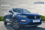 2019 Volkswagen T-Roc Hatchback 1.5 TSI EVO Design 5dr in Ravenna Blue at Listers Volkswagen Loughborough