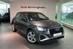 2021 Audi Q2 Estate 35 TFSI S Line 5dr S Tronic in Daytona Grey Pearlescent at Birmingham Audi