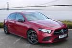 2021 Mercedes-Benz A Class Hatchback Special Editions A200 AMG Line Premium Edition 5dr Auto in designo patagonia red metallic at Mercedes-Benz of Hull