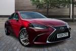 2024 Lexus ES Saloon 300h 2.5 Takumi 4dr CVT in Red at Lexus Cheltenham