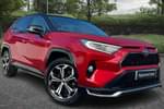 2021 Toyota RAV4 Estate 2.5 PHEV Dynamic 5dr CVT in Red at Listers Toyota Grantham