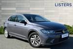 2022 Volkswagen Polo Hatchback 1.0 TSI Life 5dr in Smokey Grey at Listers Volkswagen Evesham