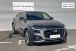 2019 Audi Q8 Diesel Estate 50 TDI Quattro S Line 5dr Tiptronic in Daytona Grey Pearlescent at Coventry Audi