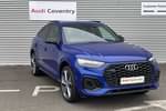 2022 Audi Q5 Sportback Special Editions 40 TDI Quattro Edition 1 5dr S Tronic in Ultra blue, metallic at Coventry Audi