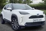 2023 Toyota Yaris Cross Estate 1.5 Hybrid Design 5dr CVT in White at Listers Toyota Nuneaton