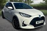 2021 Toyota Yaris Hatchback 1.5 Hybrid Excel 5dr CVT in White at Listers Toyota Coventry