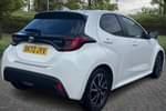 Image two of this 2022 Toyota Yaris Hatchback 1.5 Hybrid Design 5dr CVT in White at Listers Toyota Coventry