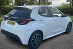 Image two of this 2022 Toyota Yaris Hatchback 1.5 Hybrid Design 5dr CVT in White at Listers Toyota Coventry