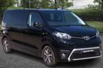 2024 Toyota Proace L1 Diesel 2.0D 180 Sport Crew Van Auto in Black at Listers Toyota Cheltenham