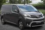 2024 Toyota Proace Medium Diesel 2.0D 140 Design Van (TSS) in Grey at Listers Toyota Cheltenham