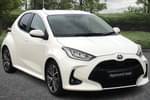 2022 Toyota Yaris Hatchback 1.5 Hybrid Excel 5dr CVT in White at Listers Toyota Cheltenham