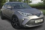 2021 Toyota C-HR Hatchback 1.8 Hybrid Design 5dr CVT in Silver at Listers Toyota Grantham