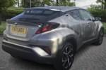 Image two of this 2021 Toyota C-HR Hatchback 1.8 Hybrid Design 5dr CVT in Silver at Listers Toyota Grantham