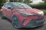 2023 Toyota C-HR Hatchback 1.8 Hybrid GR Sport 5dr CVT in Red at Listers Toyota Grantham