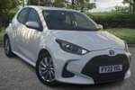 2022 Toyota Yaris Hatchback 1.5 Hybrid Icon 5dr CVT in White at Listers Toyota Grantham