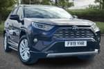 2019 Toyota RAV4 Estate 2.5 VVT-i Hybrid Dynamic 5dr CVT in Blue at Listers Toyota Grantham