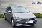 2021 Volkswagen Polo Hatchback 1.0 TSI 95 Match 5dr in Limestone Grey at Listers Volkswagen Evesham