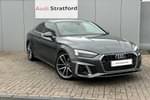 2022 Audi A5 Coupe 35 TFSI S Line 2dr S Tronic in Daytona Grey Pearlescent at Stratford Audi