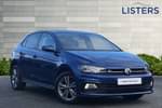 2021 Volkswagen Polo Hatchback 1.0 TSI 95 R-Line 5dr in Reef Blue at Listers Volkswagen Worcester