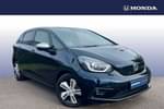 2022 Honda Jazz Hatchback 1.5 i-MMD Hybrid EX 5dr eCVT in Midnight Blue at Listers Honda Northampton