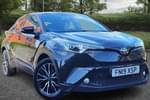 2019 Toyota C-HR Hatchback 1.2T Excel 5dr in Black at Listers Toyota Nuneaton