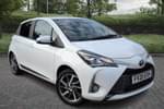 2020 Toyota Yaris Hatchback 1.5 VVT-i Y20 5dr (Mono-tone) in White at Listers Toyota Boston