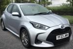 2023 Toyota Yaris Hatchback 1.5 Hybrid Icon 5dr CVT in Silver at Listers Toyota Coventry