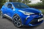 2021 Toyota C-HR Hatchback 1.8 Hybrid Design 5dr CVT in Blue at Listers Toyota Coventry