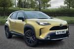 2022 Toyota Yaris Cross Estate 1.5 Hybrid Dynamic AWD 5dr CVT in Yellow at Listers Toyota Stratford-upon-Avon