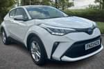 2023 Toyota C-HR Hatchback 1.8 Hybrid Icon 5dr CVT in White at Listers Toyota Coventry