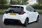 Image two of this 2022 Toyota Yaris Hatchback 1.5 Hybrid Design 5dr CVT in White at Listers Toyota Stratford-upon-Avon