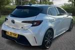 Image two of this 2023 Toyota Corolla Hatchback 2.0 Hybrid GR Sport 5dr CVT (Bi-tone) in White at Listers Toyota Coventry