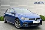 2023 Volkswagen Polo Hatchback 1.0 TSI 110 R-Line 5dr DSG in Reef Blue at Listers Volkswagen Loughborough