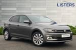 2021 Volkswagen Polo Hatchback 1.0 TSI 95 Match 5dr in Limestone Grey at Listers Volkswagen Stratford-upon-Avon