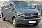 2024 Volkswagen Transporter T28 LWB Diesel 2.0 TDI 150 Highline Van DSG in Pure Grey at Listers Volkswagen Van Centre Worcestershire