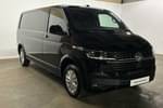 2024 Volkswagen Transporter T30 LWB Diesel 2.0 TDI 150 Highline Van in Deep Black Pearl Effect at Listers Volkswagen Van Centre Worcestershire