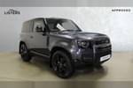 2024 Land Rover Defender Diesel Estate 3.0 D250 X-Dynamic HSE 90 3dr Auto in Carpathian Grey at Listers Land Rover Hereford