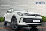 2024 Volkswagen Tiguan Estate 1.5 eTSI 150 Life 5dr DSG in Pure white at Listers Volkswagen Coventry