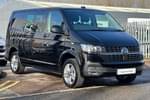 2024 Volkswagen Transporter T32 SWB Diesel 2.0 TDI 150 Highline Kombi Van in Deep black at Listers Volkswagen Van Centre Worcestershire