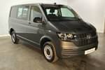 2024 Volkswagen Transporter T32 SWB Diesel 2.0 TDI 150 Startline Kombi Van DSG in Indium Grey at Listers Volkswagen Van Centre Worcestershire