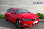 2020 Volkswagen Polo Hatchback 1.0 EVO 80 Match 5dr in Flash Red at Listers Volkswagen Nuneaton