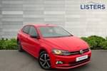 2019 Volkswagen Polo Hatchback 1.0 TSI 95 Beats 5dr in Flash Red at Listers Volkswagen Nuneaton