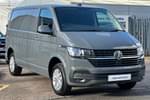 2024 Volkswagen Transporter T30 SWB Diesel 2.0 TDI 150 Highline Van DSG in Pure Grey at Listers Volkswagen Van Centre Worcestershire