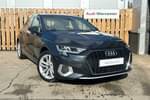 2022 Audi A3 Sportback 35 TFSI Sport 5dr S Tronic in Manhattan grey, metallic at Worcester Audi