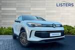 2024 Volkswagen Tiguan Estate 1.5 eTSI Life 5dr DSG in Pure white at Listers Volkswagen Coventry