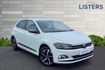 2021 Volkswagen Polo Hatchback 1.0 EVO 80 Beats 5dr in Pure white at Listers Volkswagen Nuneaton