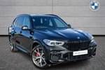 2022 BMW X5 Diesel Estate xDrive30d MHT M Sport 5dr Auto in Black Sapphire metallic paint at Listers Boston (BMW)