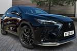 2023 Lexus NX Estate 350h 2.5 F-Sport 5dr E-CVT (Premium Plus Pack) in Black at Lexus Coventry